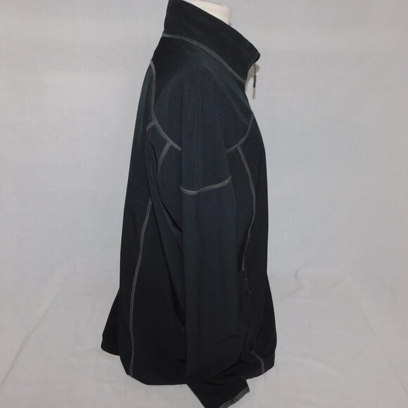 Eddie Bauer Womens 2XL Black Light soft Shell water resistant wind jacket - Picture 10 of 14